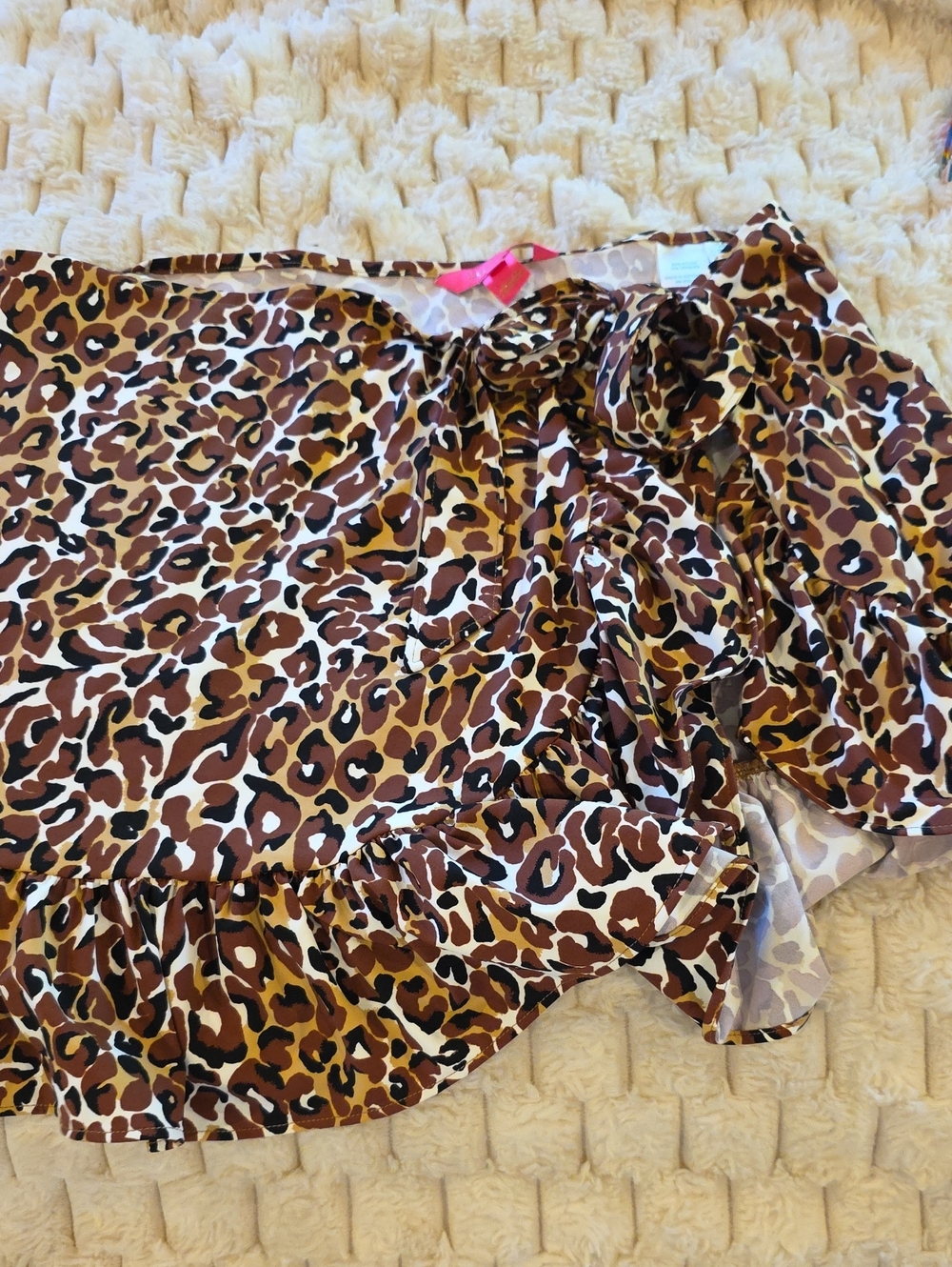 Lilly Pulitzer Animal Print Sarong- Leopard